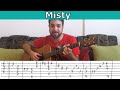 Fingerstyle Tutorial: Misty - Guitar Lesson w/ TAB