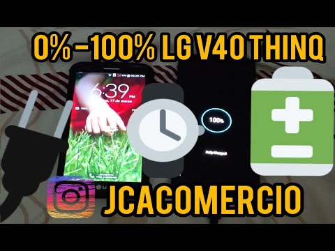 LG V40 ThinQ - Tiempo de Carga de 0% a 100% en 2021 | República Dominicana