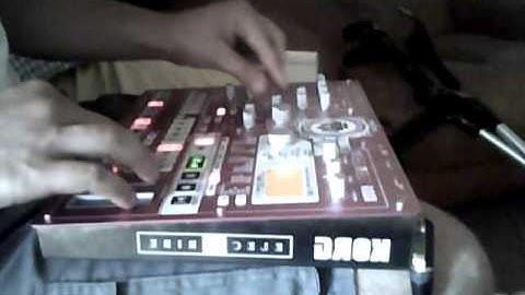 korg esx tekno live improvisation
