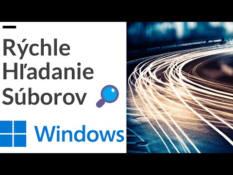 Online kurz Microsoft Windows - Rýchle Hľadanie Súborov 🔍