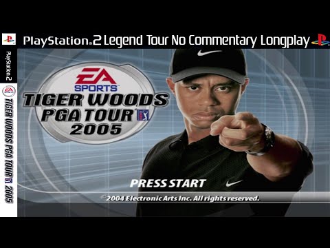 Tiger Woods PGA Tour 2005 - Legend Tour No Commentary Longplay