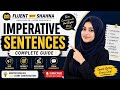 Imperative Sentences in English Grammar | Easy Explanation with Examples 🔥