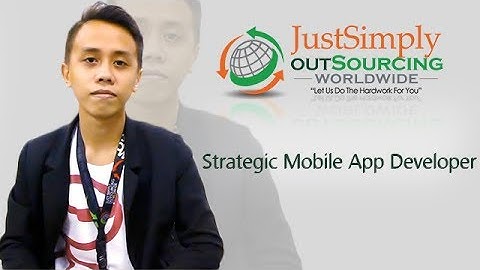 Just Simply Outsourcing Worldwide - Mobile Application Developer (Mornie)
