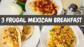 MEXICAN BREAKFAST RECIPES