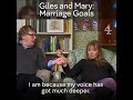 Giles and Mary - Marriage Goals