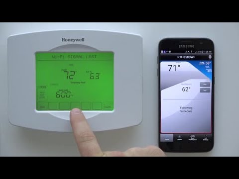 How to reset the Wi-Fi connection on the Honeywell Home Wi-Fi Thermostat - Resideo