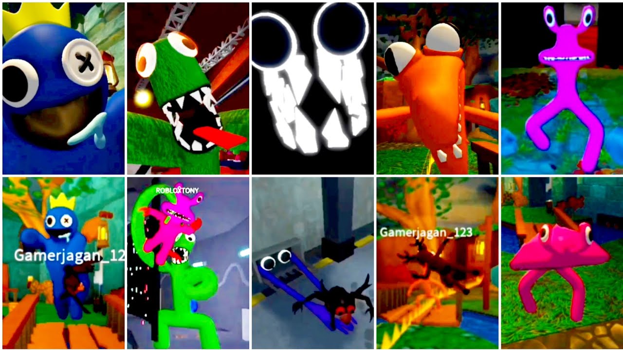 Roblox Horror: Rainbow friends chapter 1 Full Jumpscare Gallery +Rp ...