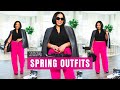 Styling 5 dressy casual spring outfits  what i wore this week