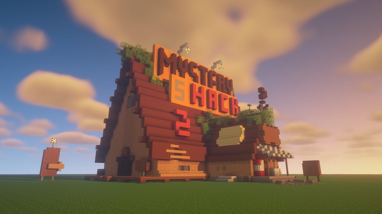 Хижина чудес майнкрафт карта