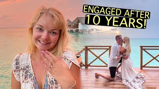 EMOTIONAL Maldives Proposal Vlog (she had no idea..)