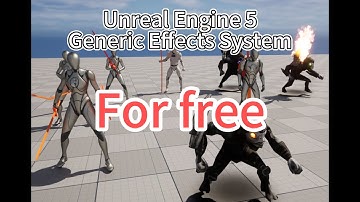 Unreal Engine 5 - Generic Effects System Tutorial. Automatic footsteps setup. [Free Plugin]