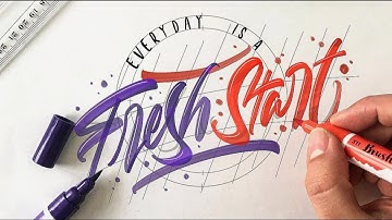 SATISFYING CALLIGRAPHY VIDEO COMPILATION ( The Best Brush Pen Calligraphy )