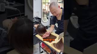 Kafayı Değil, Sadece Saçı Kesiyor Çin’in En Tehlikeli Berberi 🔥💈