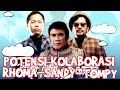 POTENSI KOLABORASI: RHOMA- SANDY SUNDORO &amp; TOMPY DI PRAMBANAN JAZZ #rhomairama #prambananjazz