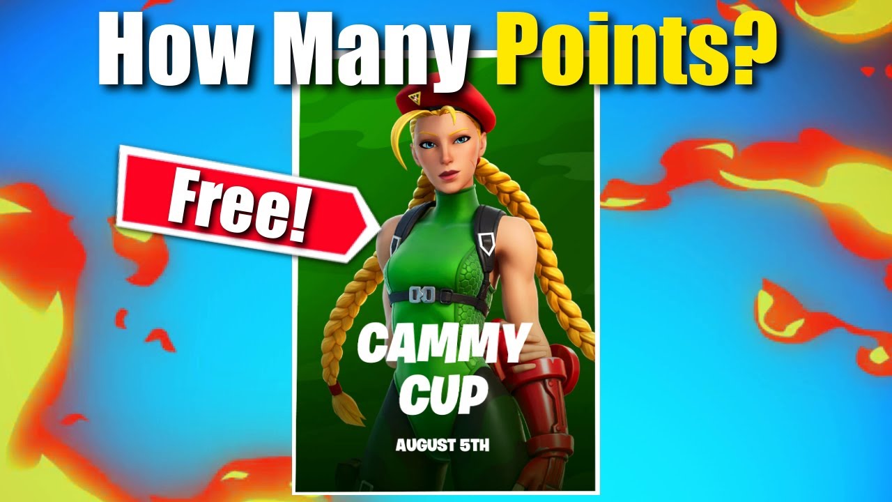 LATEST* Fortnite Cammy Cup: Start Date, Time, Prizes, Format