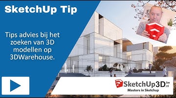 🏷️SketchUp model bekijken via Trimble Connect. 💎 #Tip #303