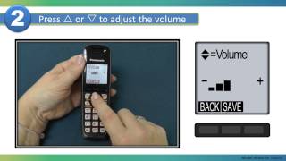 Panasonic - Telephones - Function - Adjust the handset ringer volume. Models listed in Description. Resimi