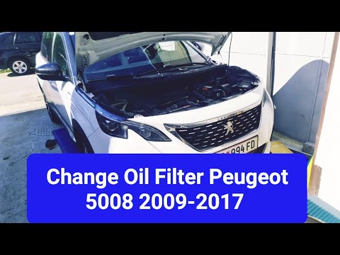 Change Oil Filter Peugeot 5008 2009-2017