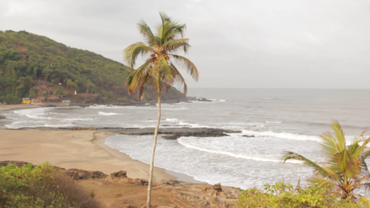 Small Vagator Beach Goa (Top View)