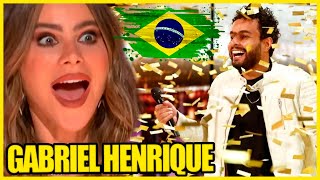 Brasileiro Gabriel Henrique Ganha o Botão de Ouro de Sofia Vergara no Americas got Talent 2023