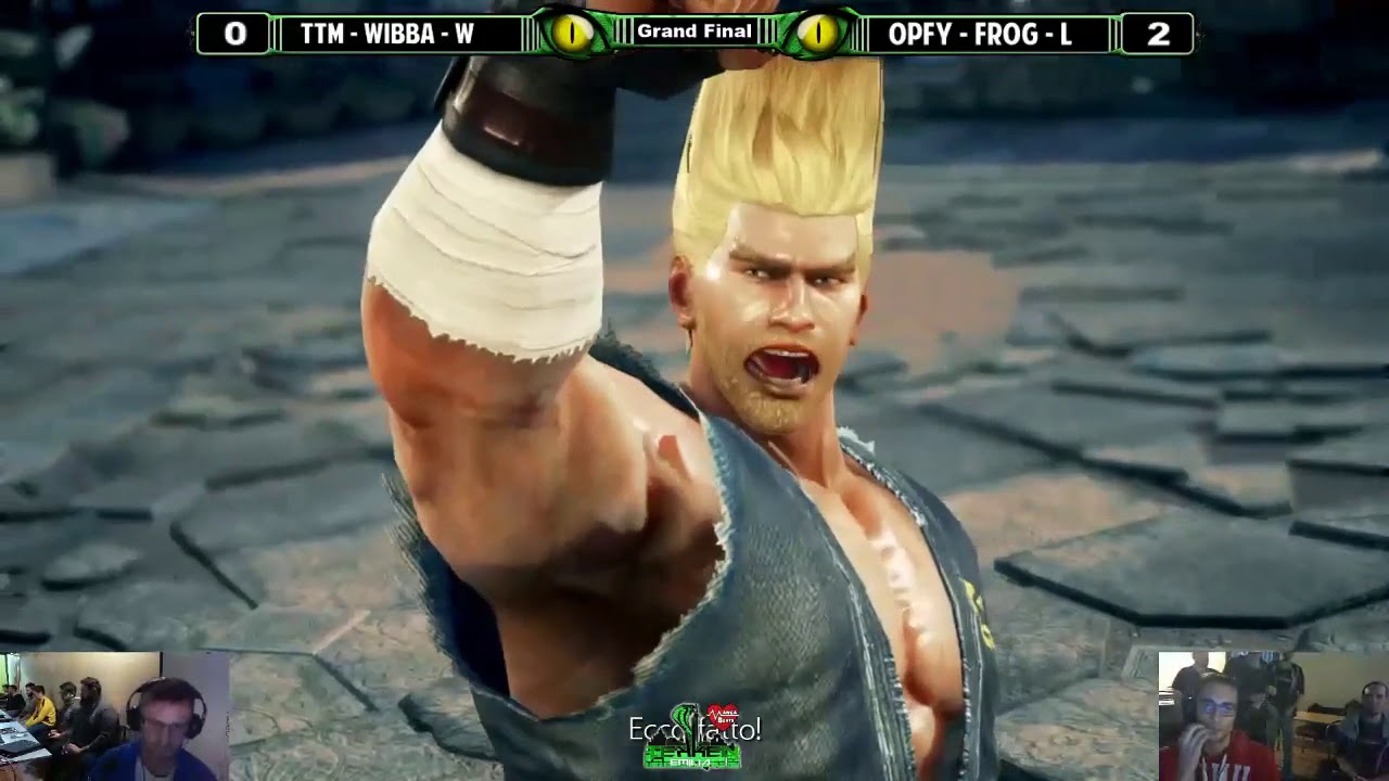 TEKKEN 7: GRAN FINAL HELL LOADER! WIBBA (Paul) vs THE FROG (Lei)