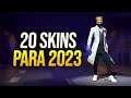 20 COMBINAÇÕES COM SKINS MASCULINAS NO FREE FIRE PARA USAR EM 2023