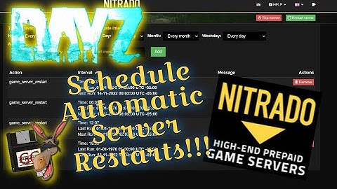 Nitrado | DayZ Server Automated Tasks