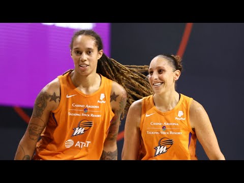 Brittney Griner & Diana Taurasi Score 22 Points Each (August 6, 2020)
