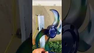 Genius DIY Mechanical Fan Project Using Rubber Band and Bearings