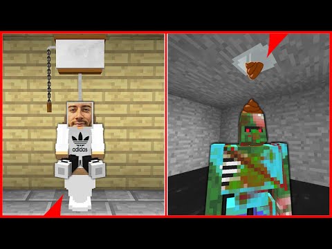 ENES BATUR ZOMBİ KRALIN KAFASINA KAKA YAPIYOR! 😂 - Minecraft