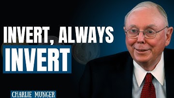 OMKEREN, ALTIJD OMKEREN | DE LEGENDARISCHE TOESPRAAK VAN CHARLIE MUNGER OVER ACHTERUIT DENKEN VOO...