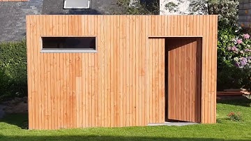 How I Built a Shed in 5 Days - Timelapse