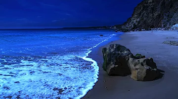 Asleep Naturally With Ocean Sounds, Most Relaxing Nature Sounds For Deep Sleeping (Praia Santa)