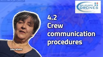 Drone License: Part 107 Certification Training - 4.2 Crew Communication Procedures