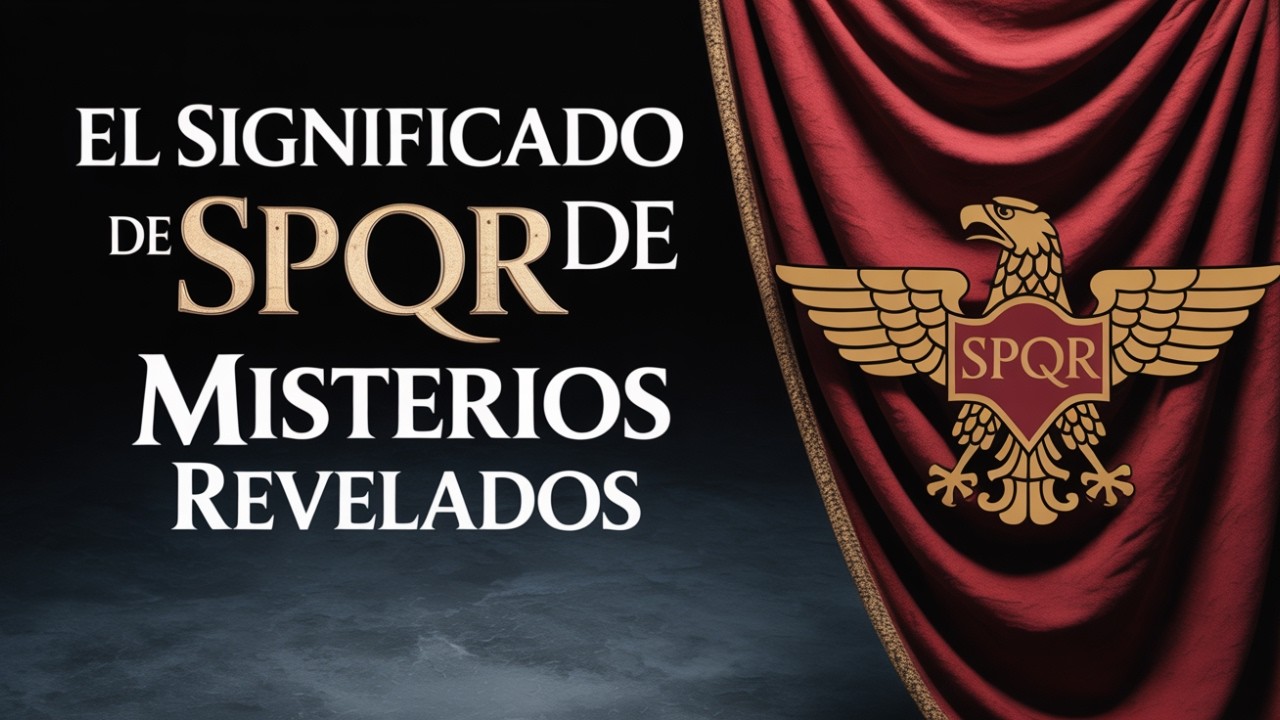 ¿Sabes lo que significa realmente SPQR? Averígualo aquí