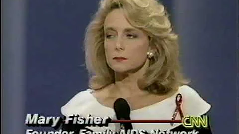 Mary Fisher "Whisper of AIDS" Speech 1992 Pt 1