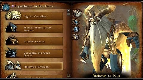 Sepulcher of the First Ones 05 - Heroic Prototype Pantheon - Ret Paladin Pov - (1st week,03/06/2022)