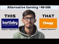 #work_from_home|How to earn 40-50k month from Bartleby? | Chegg Alternative website | Work from home