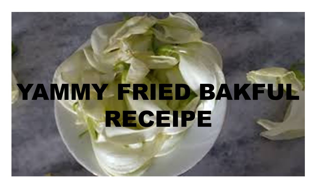 Vegetable hummingbird flowers fry/বক ফুল ফ্রাই