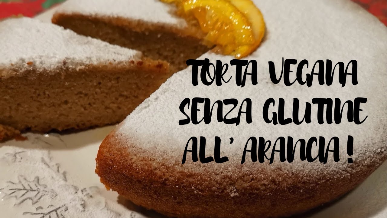 TORTA DI GRANO SARACENO ALL' ARANCIA, RICETTA SENZA GLUTINE IN DIRETTA