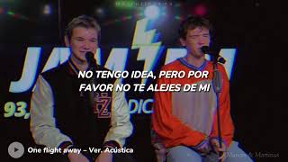 One flight away [Ver. Acústica] – Marcus & Martinus | Sub español