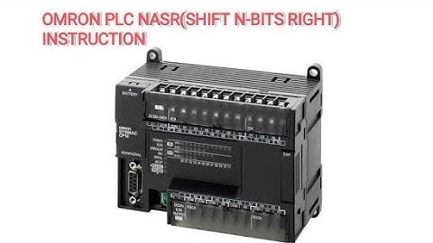 OMRON PLC NASR (SHIFT N-BITS RIGHT) INSTRUCTION,HOW TO WORK NASR INSTRUCTION IN OMRON PLC