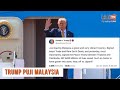 Trump berangkat pulang: 'Saya tinggalkan Malaysia sebuah negara hebat'