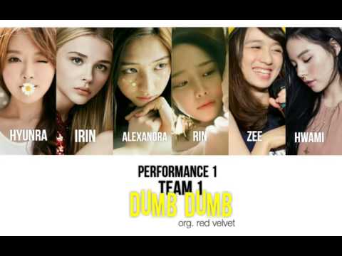 kpop applyfic indonesia | Girls' 18! - Performance 1: Dumb Dumb (Team 1)