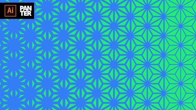 Seamless block print pattern in Photoshop 