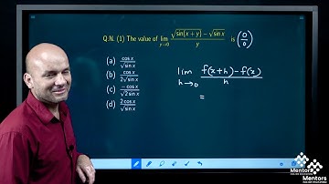 Introductory clip on derivative or differential coefficient for engineering entrance test