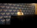 Dirk Nowitzki press conference after Mavs beat Spurs 113-111
