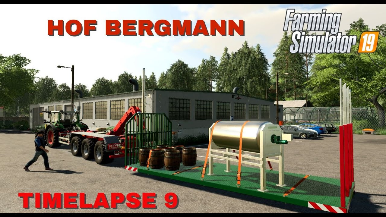 Buying GOATS, Feeding Goats, Installation of Butter Equipment │Hof Bergmann│FS 19│Timelapse#09
