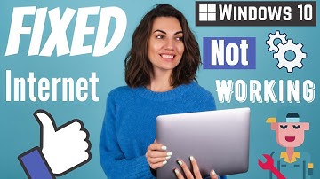 Fix internet not working on windows 10 ( 2025 ) [ Tested & Suggested -  SOLVED 100% ]