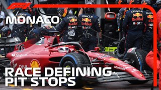 The Race Defining Pit Stops | 2022 Monaco Grand Prix screenshot 5